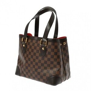 Louis Vuitton Handbag Damier Brown Hampstead Canvas